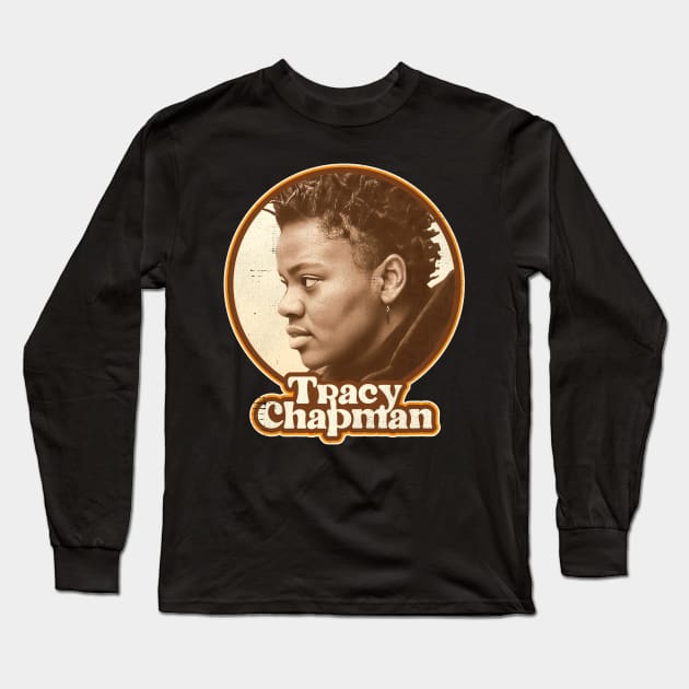 Tracy Chapman Long Sleeve T-Shirt by darklordpug